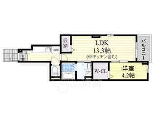 ザ・ネクストステージ パート3【1階】の間取り