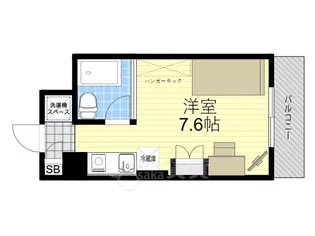 OAZO庄内西町【6階】の間取り