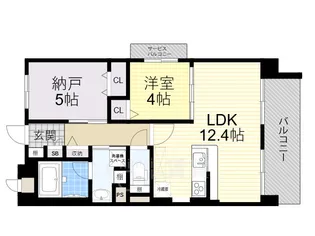 MAGNOLIA【2階】の間取り