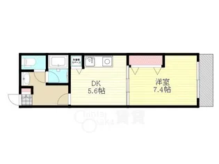 ドムス・ドイ【6階】の間取り