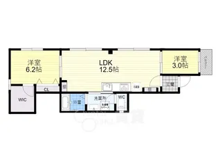 大阪府大阪市北区天満2丁目【マンション】の間取り
