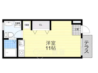 めぞん・ど・すてら【1階】の間取り