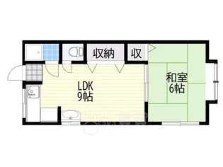 川口マンション【2階】の間取り