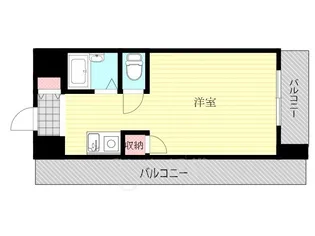 バッカスY&T【3階】の間取り