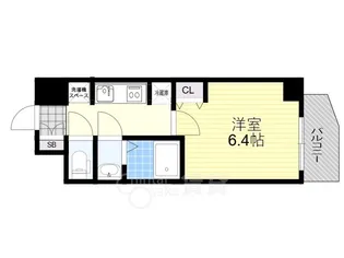 S-RESIDENCE新大阪WEST【3階】の間取り
