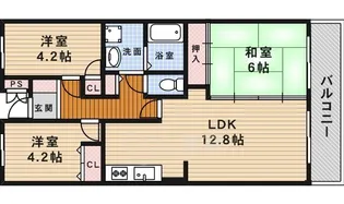 スペシア旭丘【2階】の間取り