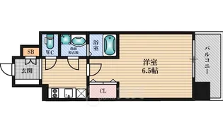 レジュールアッシュ淡路駅前【4階】の間取り