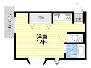 グレースハイツ【4階】の間取り