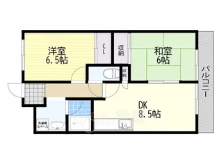 サンシャイン茨木【3階】の間取り