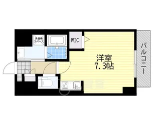 ガーデンクォーツ摂津正雀【2階】の間取り