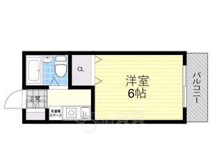 エクセレントハイツ【2階】の間取り