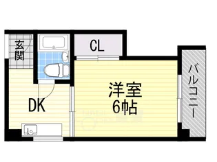 フェリシエ池田【3階】の間取り