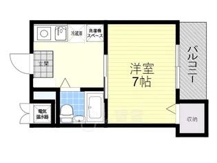 US-1南桜塚【2階】の間取り