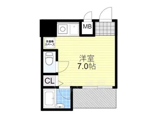 リブハウスハラ【8階】の間取り