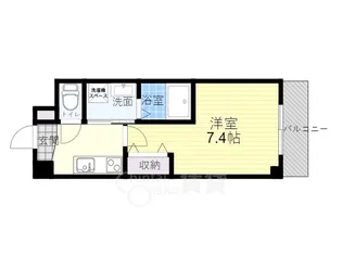 ジェンシア放出【1階】の間取り