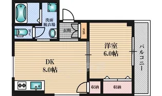土井新大阪ビル【3階】の間取り