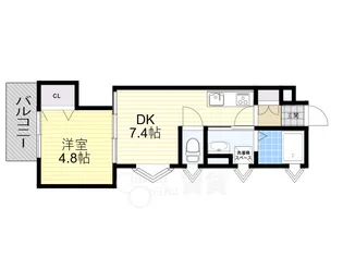 ラルーチェ庄内西町【1階】の間取り