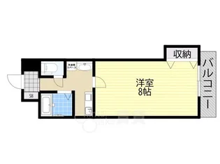 東明マンション東三国【3階】の間取り