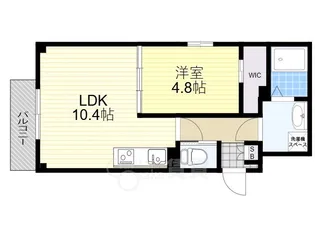 URBAN COURT 茨木春日【4階】の間取り
