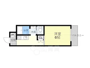 マルニコーポ都島第2【3階】の間取り