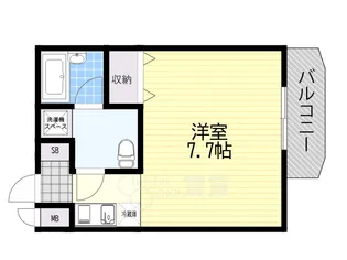 ソレーユ青山【1階】の間取り