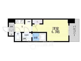 S-RESIDENCE城東SEVER【2階】の間取り