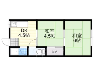 桜レジデンス【2階】の間取り