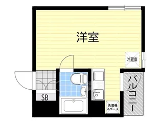 バトンルージュ【2階】の間取り
