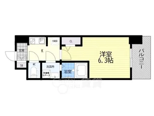 S-RESIDENCE城東SEVER【11階】の間取り