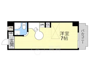 ラ・パルフェ・ド・パラツィーナ【4階】の間取り