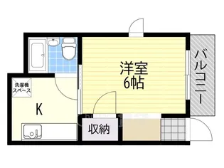 リバティハウス【1階】の間取り