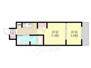 MJC大阪リベルテ【11階】の間取り