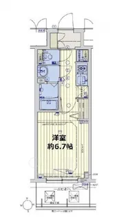 スワンズシティ大阪城コスタ【9階】の間取り