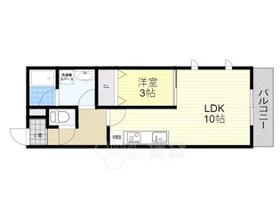 カーサ・システィーナ【3階】の間取り