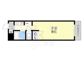 ベストハイツ上新庄【3階】の間取り