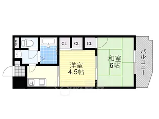 Il Sole上新庄【4階】の間取り