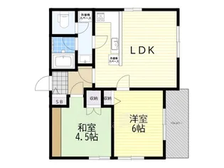 コート桜塚【3階】の間取り