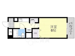 ランドマーク【4階】の間取り