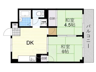 高木マンション【3階】の間取り