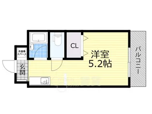 ラヴェールミナミ【5階】の間取り