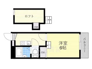 シャンテ【3階】の間取り