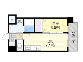アンフィニXⅦマローネ【5階】の間取り