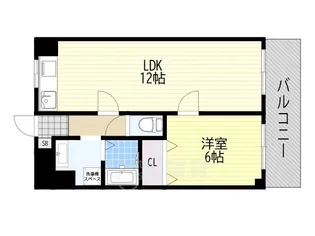 第2グランドコーポラス新大阪【2階】の間取り