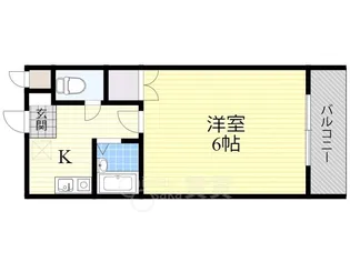ルミエール垂水【2階】の間取り