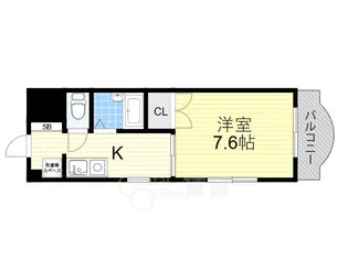 クリエイティブステージN【1階】の間取り