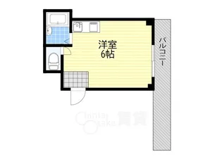 ライズワン下新庄【5階】の間取り