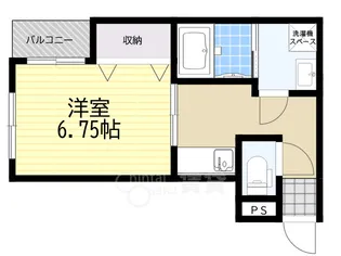 セレノス刀根山【2階】の間取り