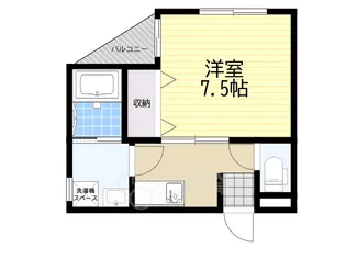 セレノス刀根山【2階】の間取り