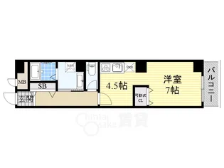 メルツハイム北村【7階】の間取り