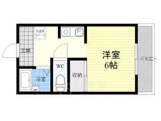 ハイツ由知【2階】の間取り